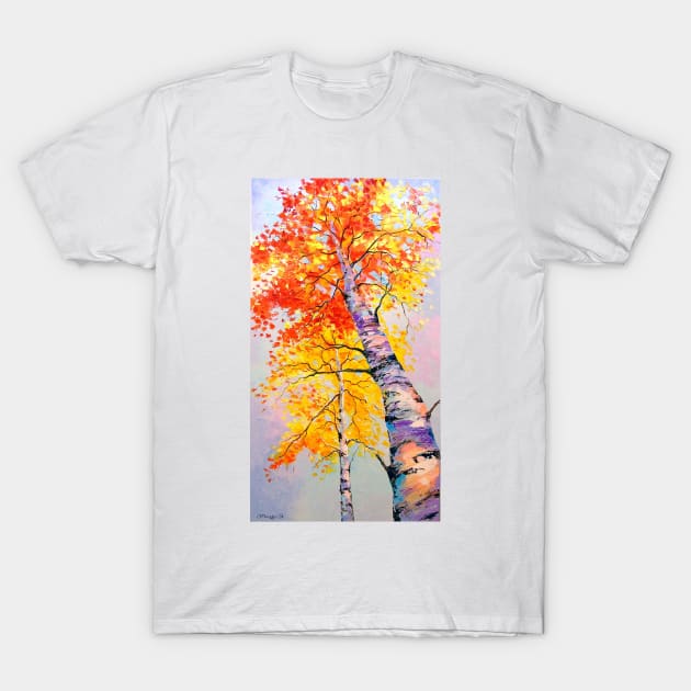 Birch T-Shirt by OLHADARCHUKART